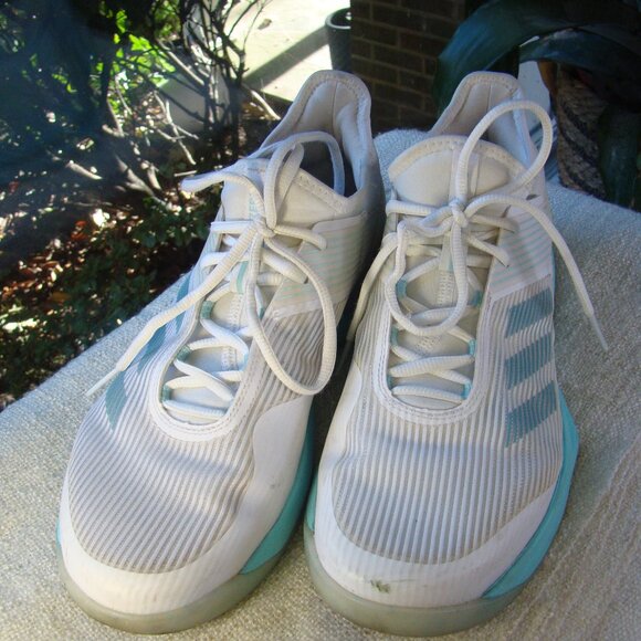 Adidas Parley X Adizero Ubersonic 3 tennis pickleball sneakers, Size 9.5 - Picture 2 of 8